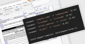 Automatische Zuordnung von TX-Textsteuerungsformularfeldern zu JSON-Daten
