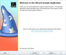 Actipro Wizard for Silverlight released