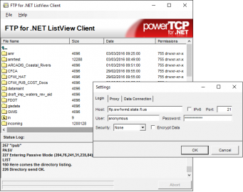 PowerTCP FTP for .NETバージョン4.7.0がリリースされました のスクリーン ショット