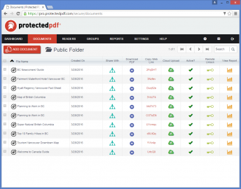 Protectedpdf バージョン6.0がドキュメント分析機能を追加 のスクリーン ショット