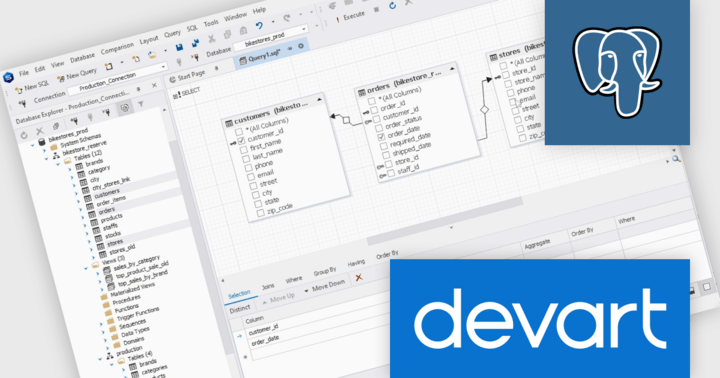 Simplifique el diseño de consultas de PostgreSQL