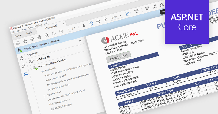 Protégez les documents avec la signature PDF