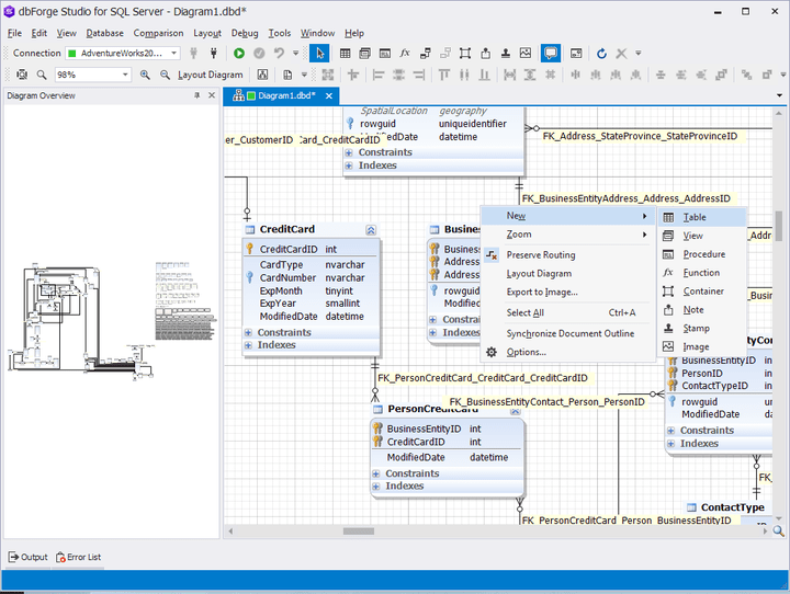 visual tool unit studio test for dbForge SQL Server Studio